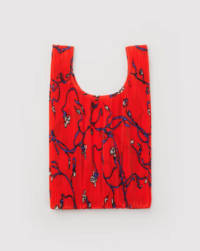 Baggu - Pleated Baggu | Red Snapdragon