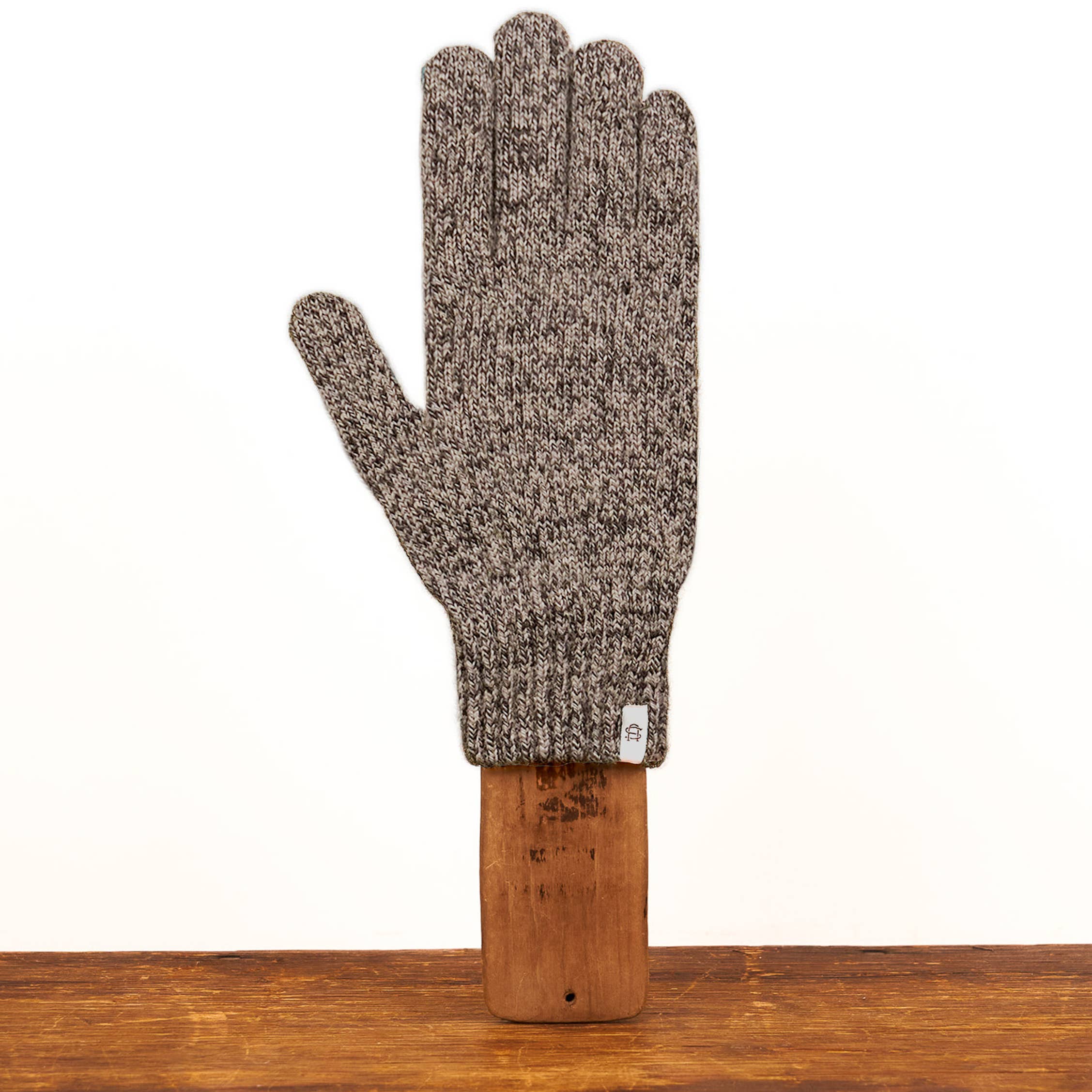 Upstate Stock - Upcycled Woo Full Glove | Charcoal Melange