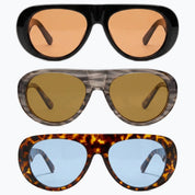Jaxy Eyewear - The Catalyst - Retro Aviator Sunglasses