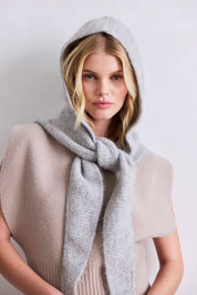 Arctic Fox & Co. - The Alpaca Hooded Scarf | Blizzard Grey