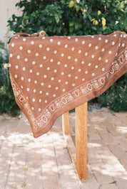 Dottie Dottié Garage - Paisley Border Square Scarf