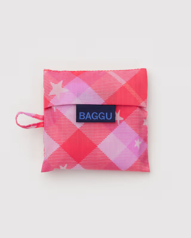 Baggu - Baby Baggu | Pink Star Plaid