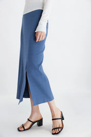 Mod Ref - The Kasey Skirt | Dusty Blue