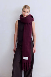 Arctic Fox & Co. - The Stockholm Scarf | Cherry Lacquer