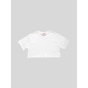 Blank Lab - Loose Fit Cropped Tee | White