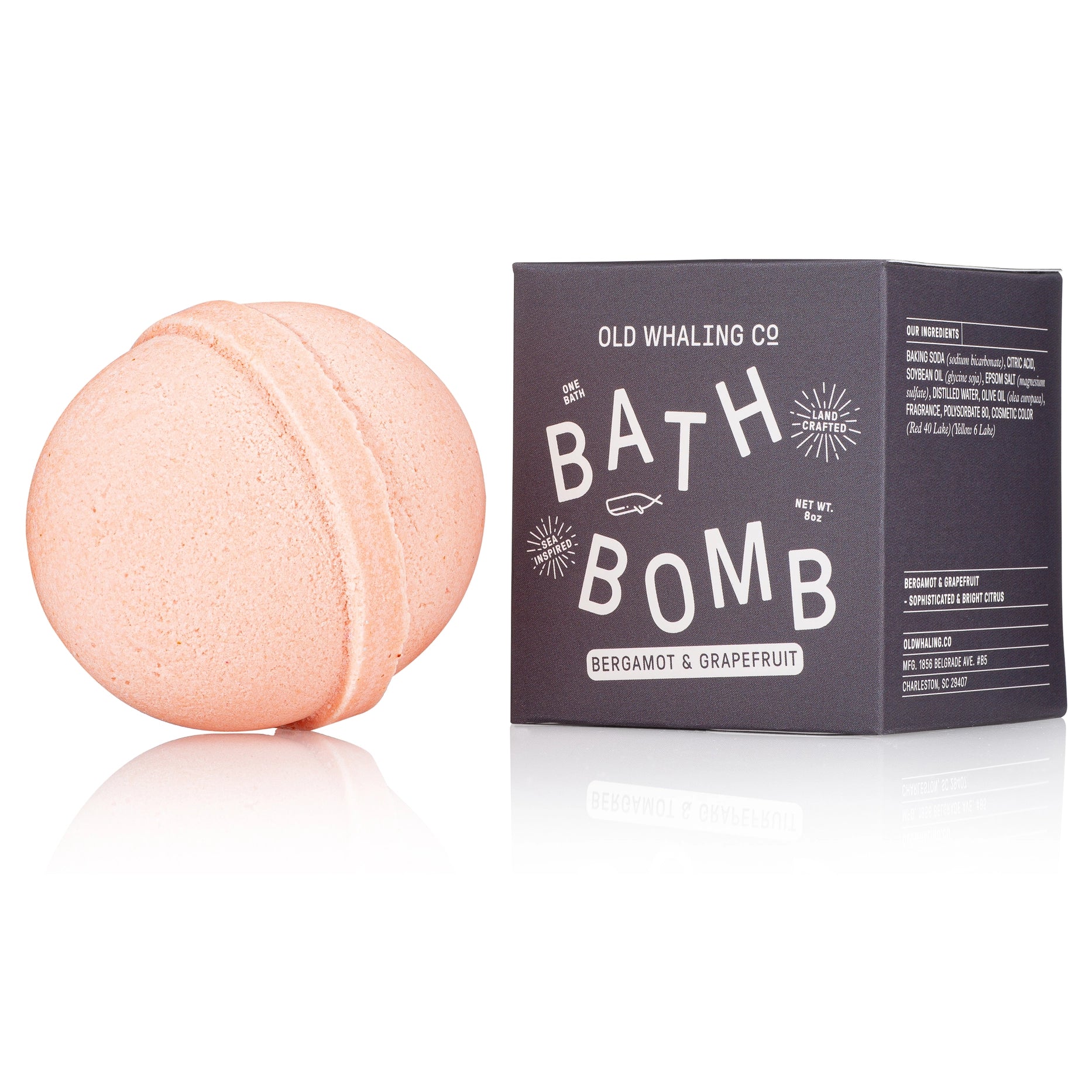 Old Whaling Co. - Bath Bomb | Bergamot & Grapefruit