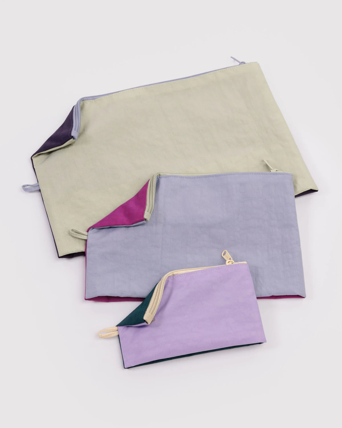 Baggu - Go Pouch Set | Lagoon Mix