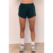 Blank Lab - Fleece Dolphin Shorts | Deep Green