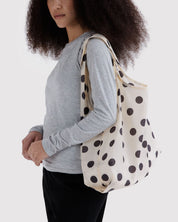 Baggu - Standard Baggu | Cream & Black Polka Dot