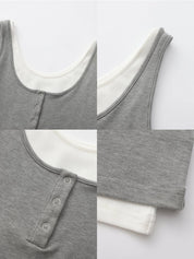 CUBIC - Two-Piece Vest | Gray