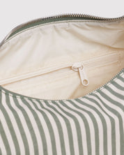 Baggu - Nylon Meringue Bag | Sage Stripe