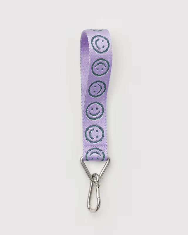Baggu - Logo Keychain | Lilac Happy