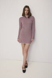Mod Ref - The Cathy Dress | Red Multi