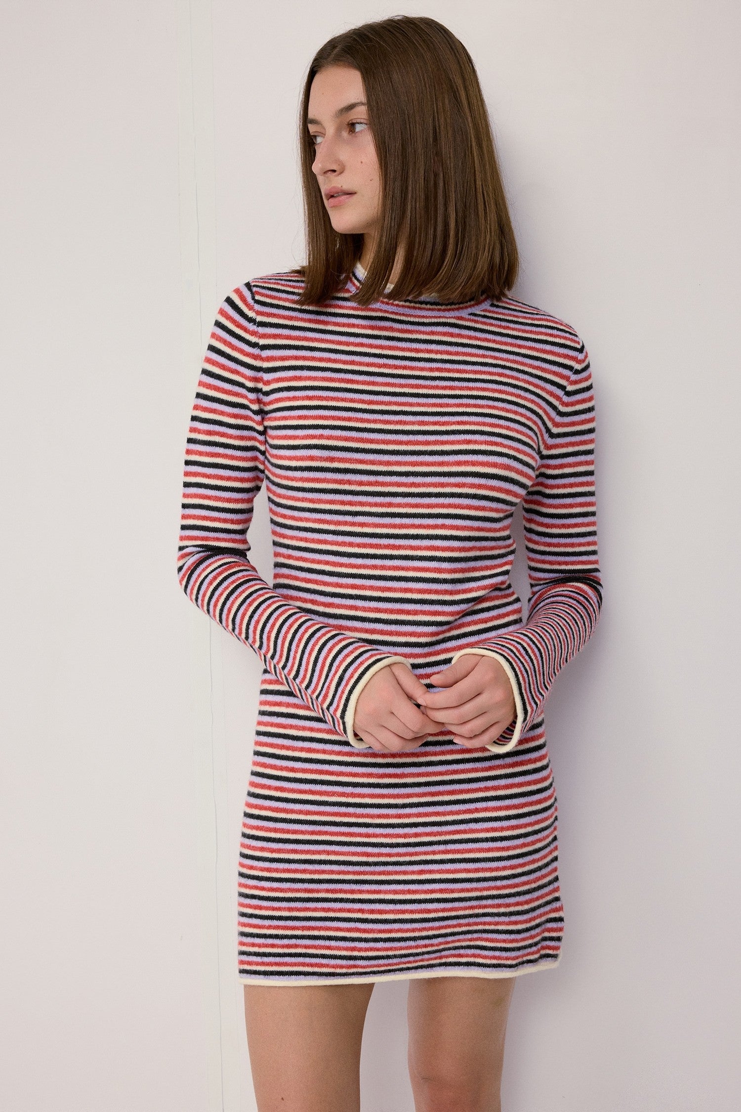 Mod Ref - The Cathy Dress | Red Multi