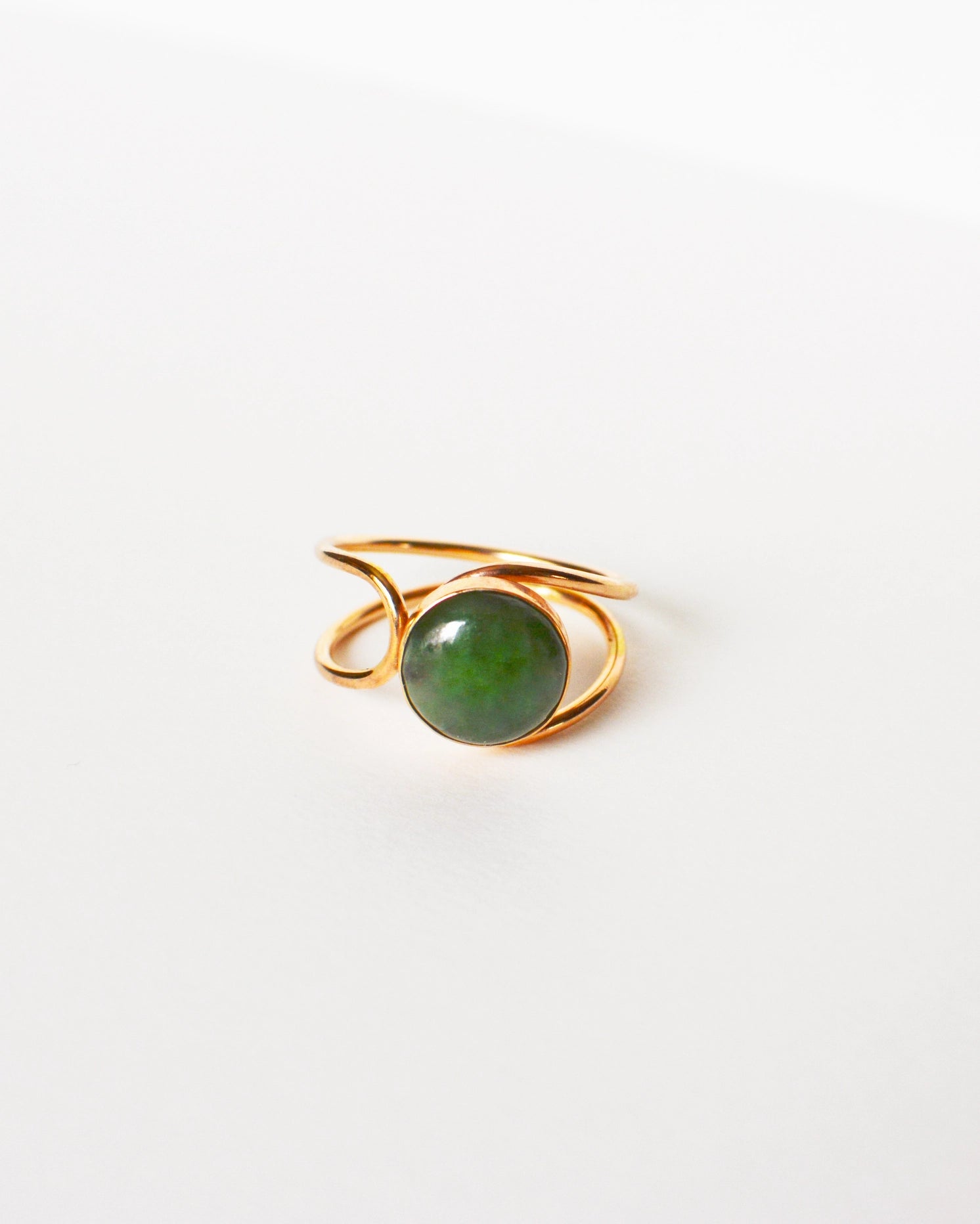 Gem & Blue - Lasso Ring | Jade