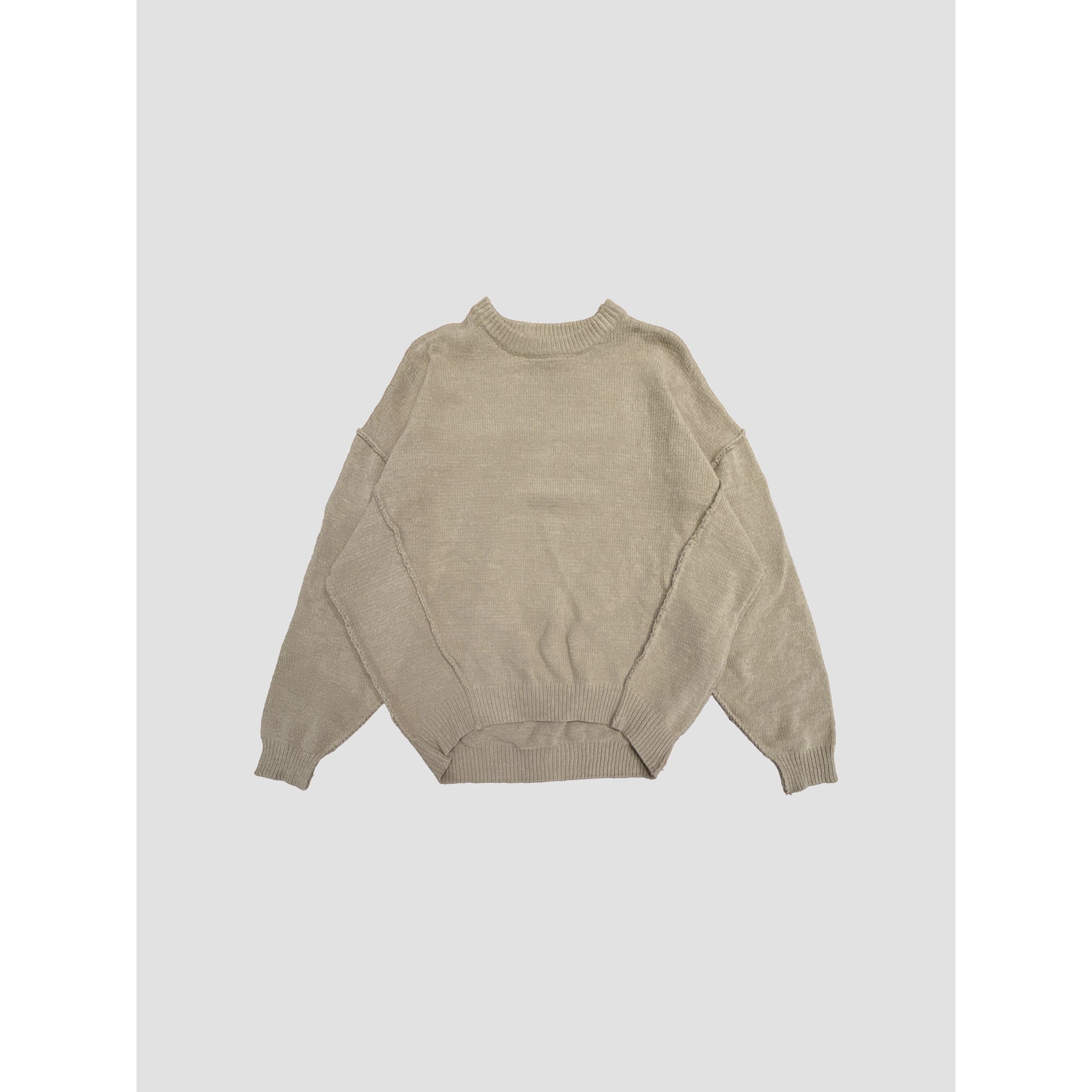 Blank Lab - Drop Shoulder Sweater Top | Soft Brown
