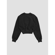 Blank Lab - Cropped Balloon Sweatshirt | Black