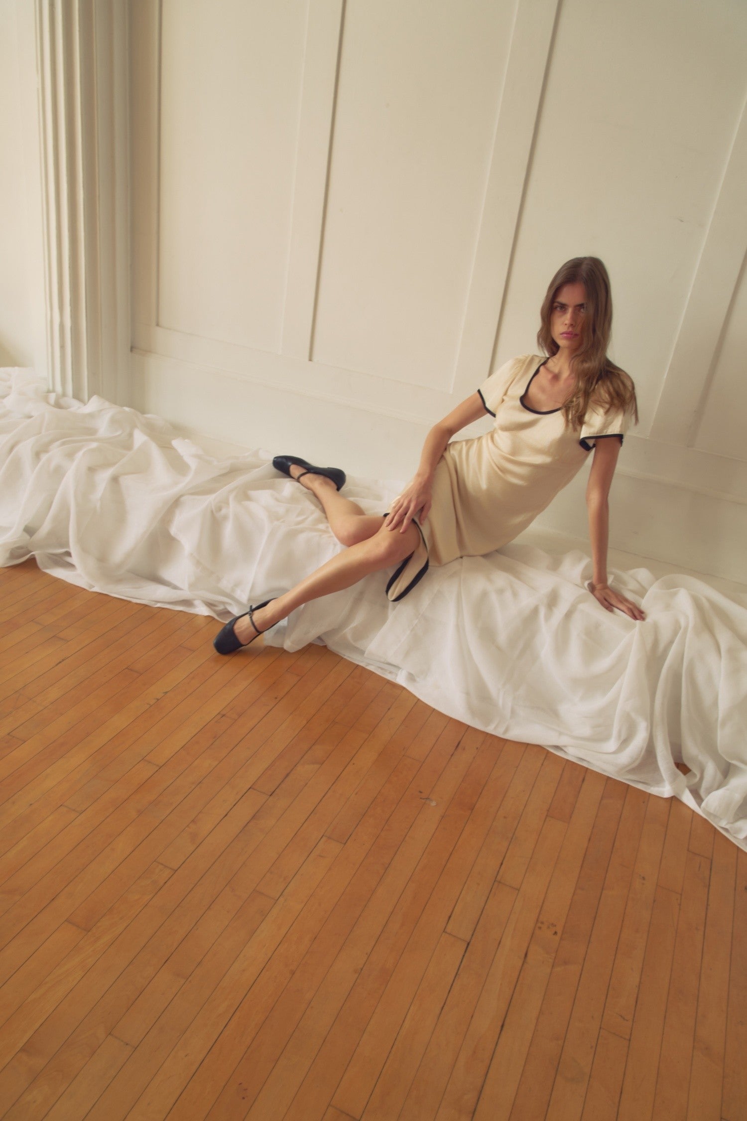 Mod Ref - The Stephanie Dress | Cream