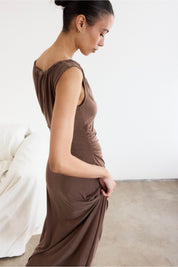 Mod Ref - The Chell Dress | Brown