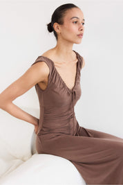 Mod Ref - The Chell Dress | Brown
