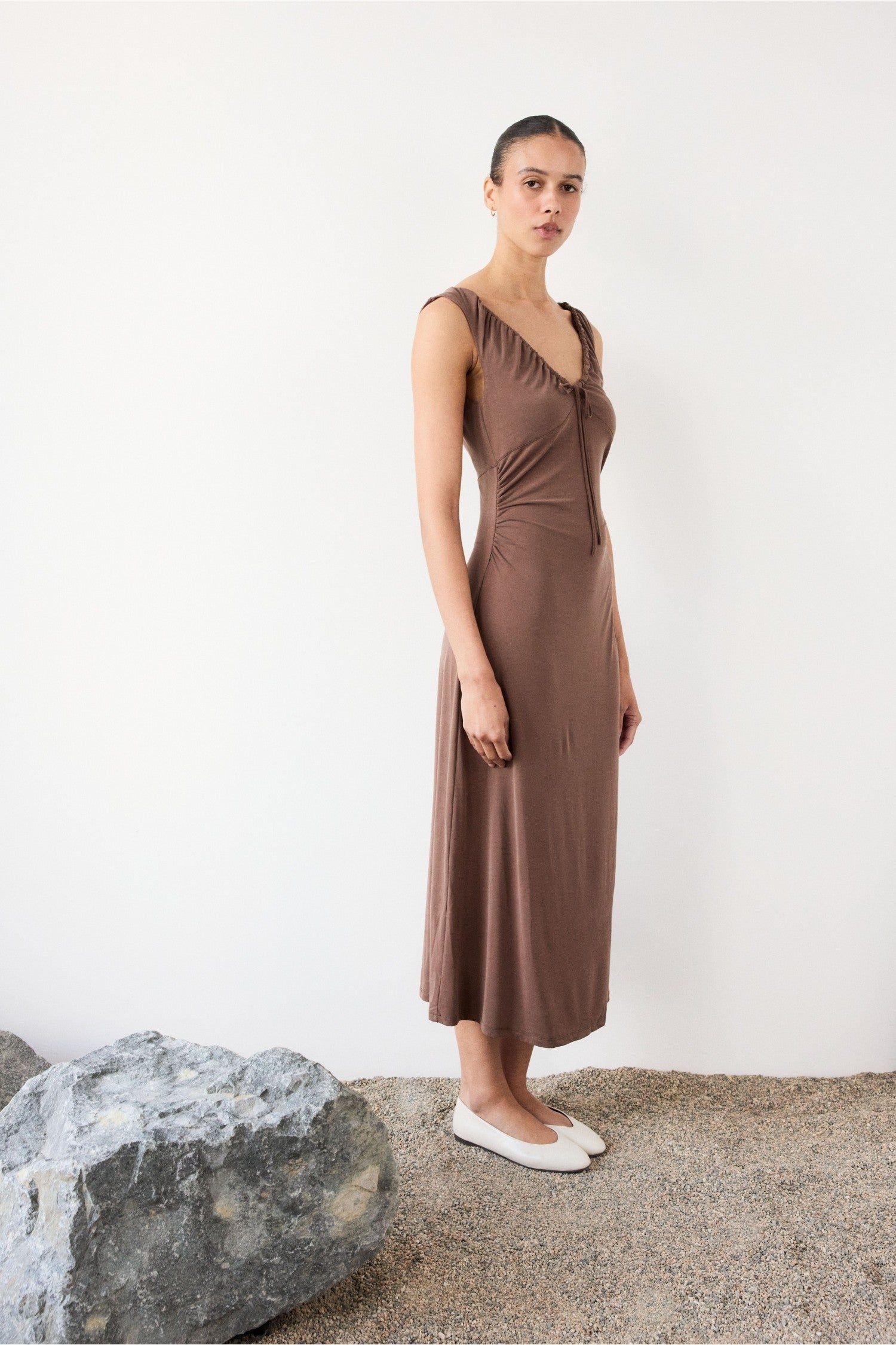 Mod Ref - The Chell Dress | Brown