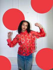 Red Dot Top (M)