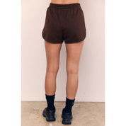 Blank Lab - Fleece Dolphin Shorts | Mocha
