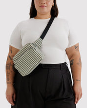 Baggu - Fanny Pack | Sage Stripe