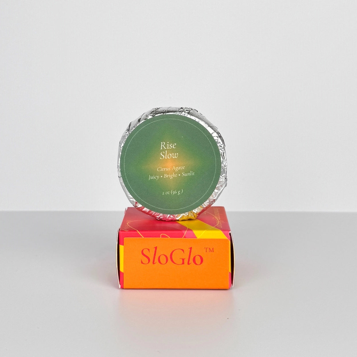 SloGlo - Rise Slow Shower Steamer | Citrus Agave