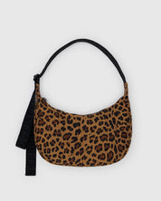 Baggu - Medium Nylon Crescent Bag | Leopard