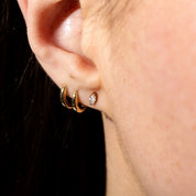 Larissa Loden - Marquise Flat Back Stud Earrings