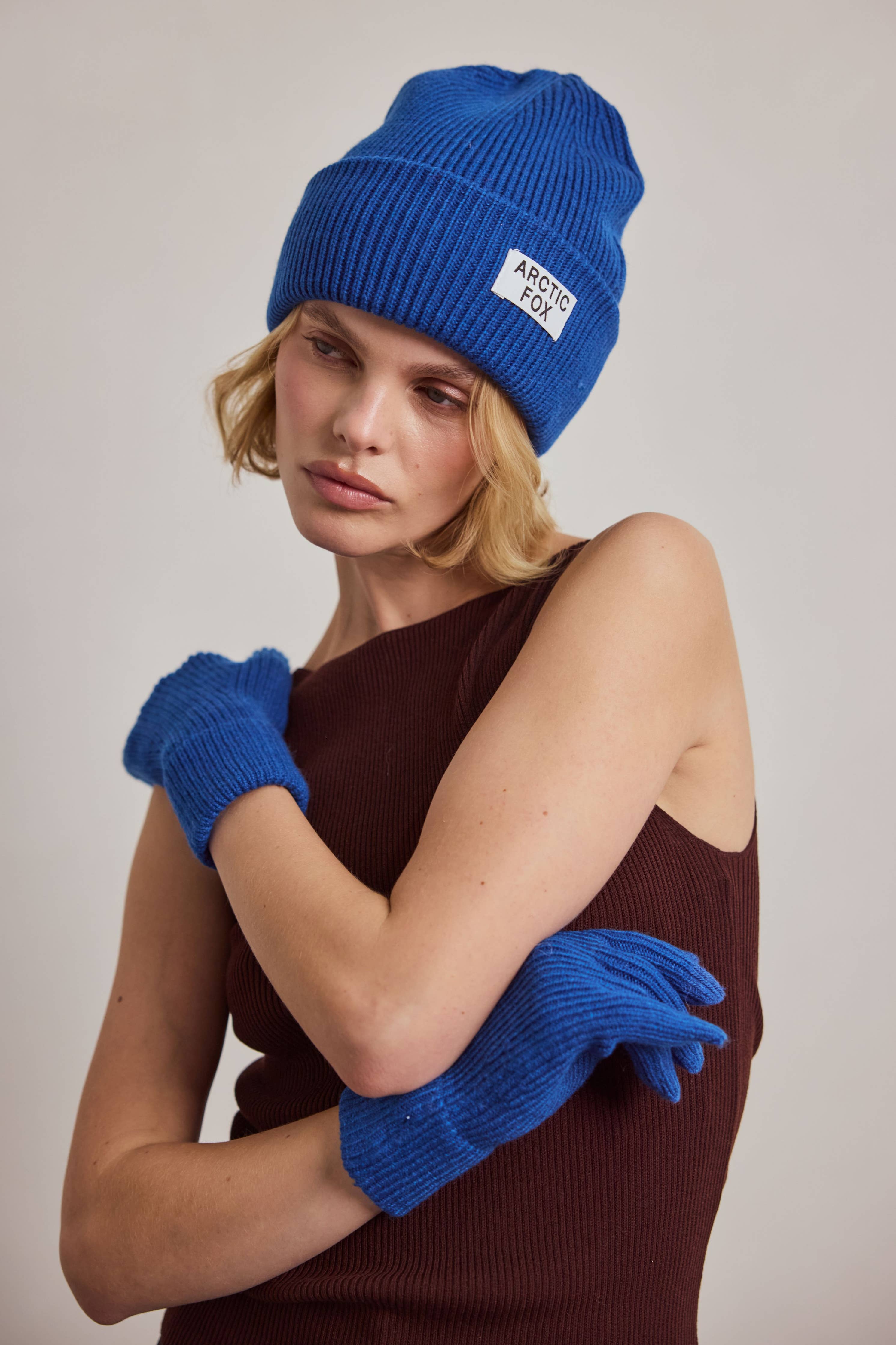 Arctic Fox & Co. -  Recycled Bottle Beanie | Ocean Blue
