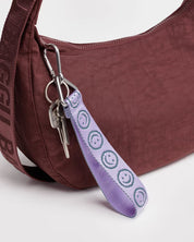 Baggu - Logo Keychain | Lilac Happy