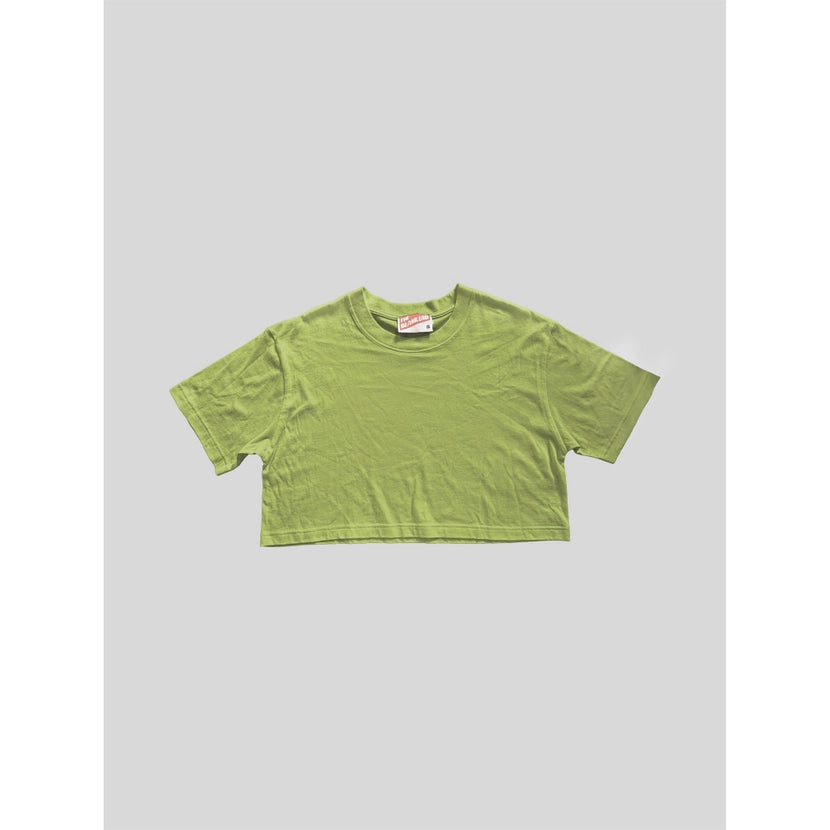 Blank Lab - Loose Fit Cropped Tee | Peridot