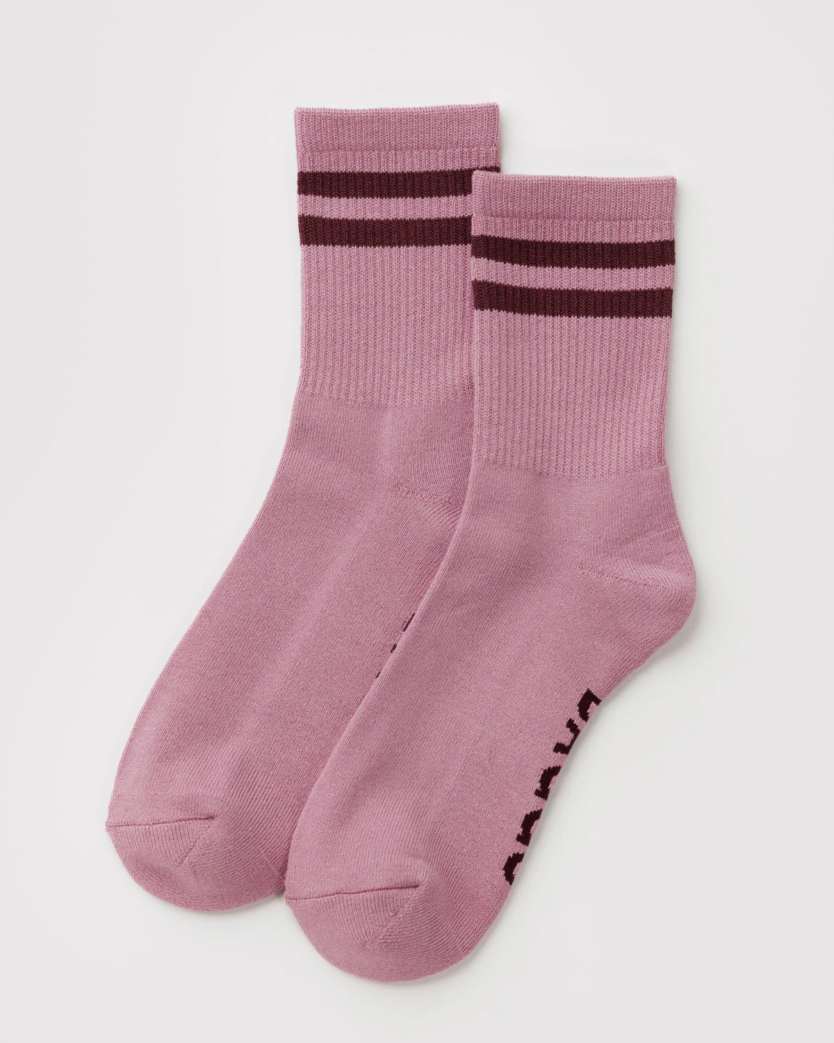 Baggu - Ribbed Sock | Wild Plum Stripe