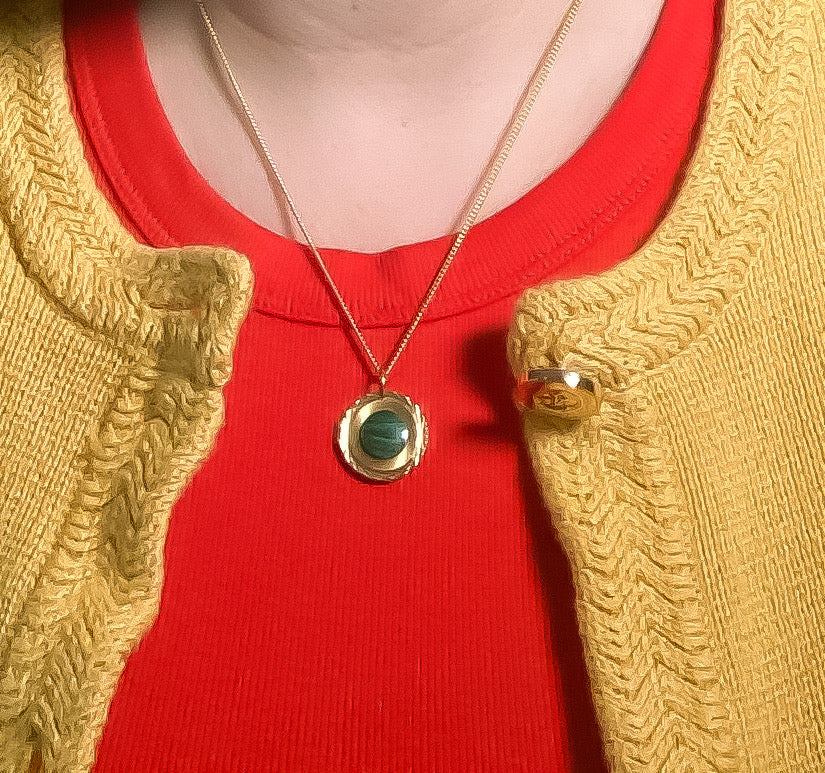 Michelle Starbuck - Portal Necklace | Malachite