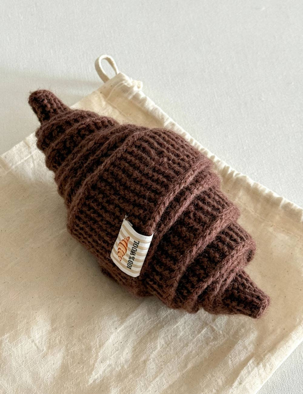 Wool Knit Triangle Skinny Scarf | Multiple Colors