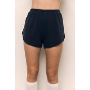 Blank Lab - Cotton Jersey Dolphin Short | Black