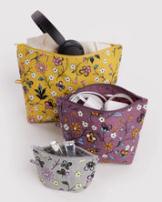Baggu - Go Pouch Set | Wildwood Mix