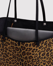 Baggu - Large Nylon Reversible Tote | Leopard Mix