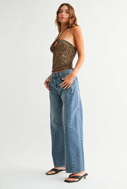 Just Black Denim - Stretch Slight Barrel Twist Denim | Medium Denim