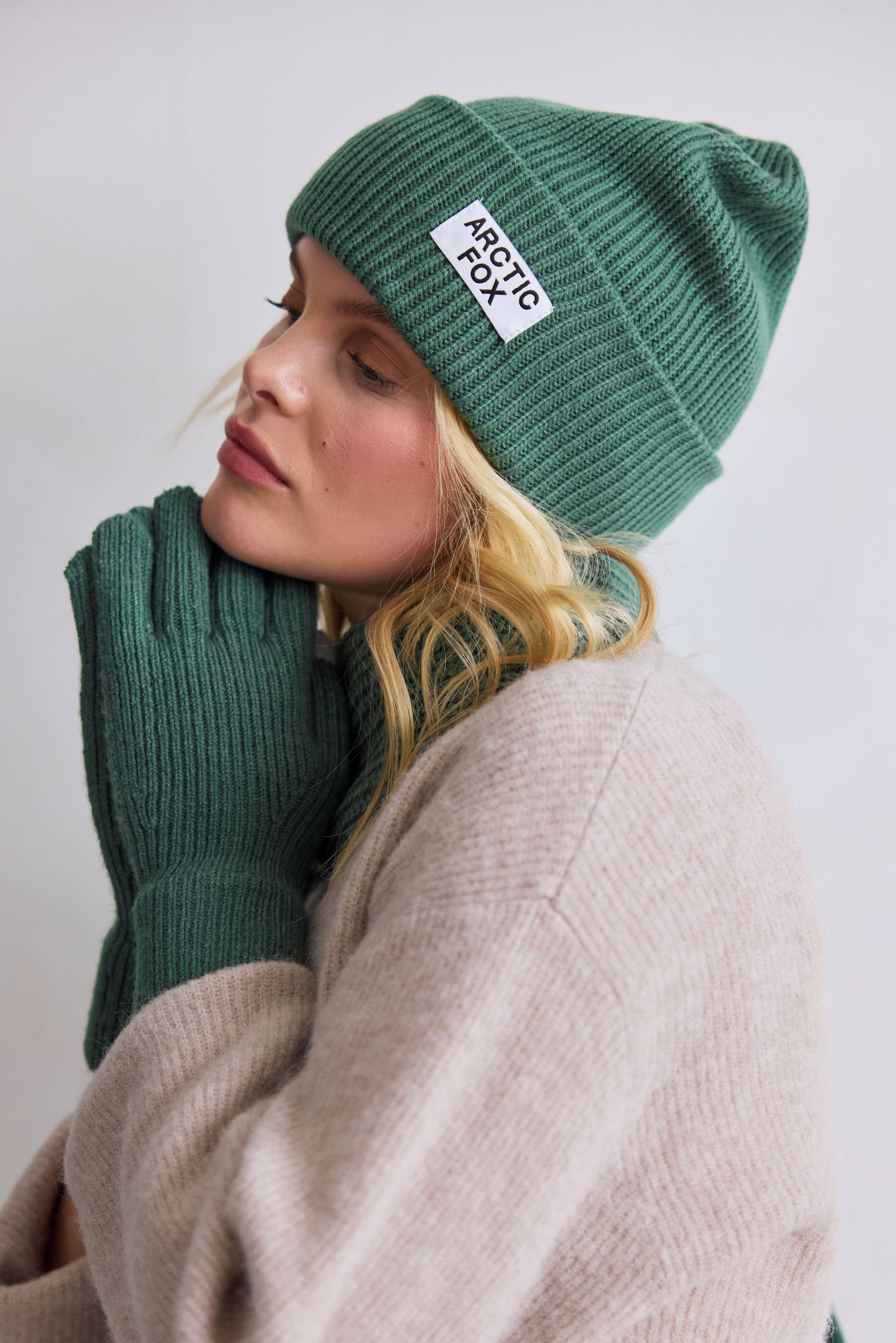 Arctic Fox & Co. - Recycled Bottle Beanie | Forest Fern