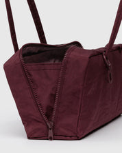 Baggu - Nylon Bowler Bag | Mahogany