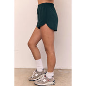 Blank Lab - Fleece Dolphin Shorts | Deep Green