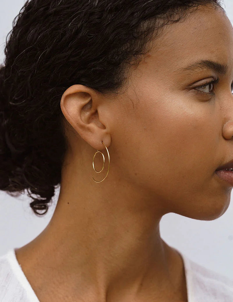 Baleen - Orcas Earrings | Silver