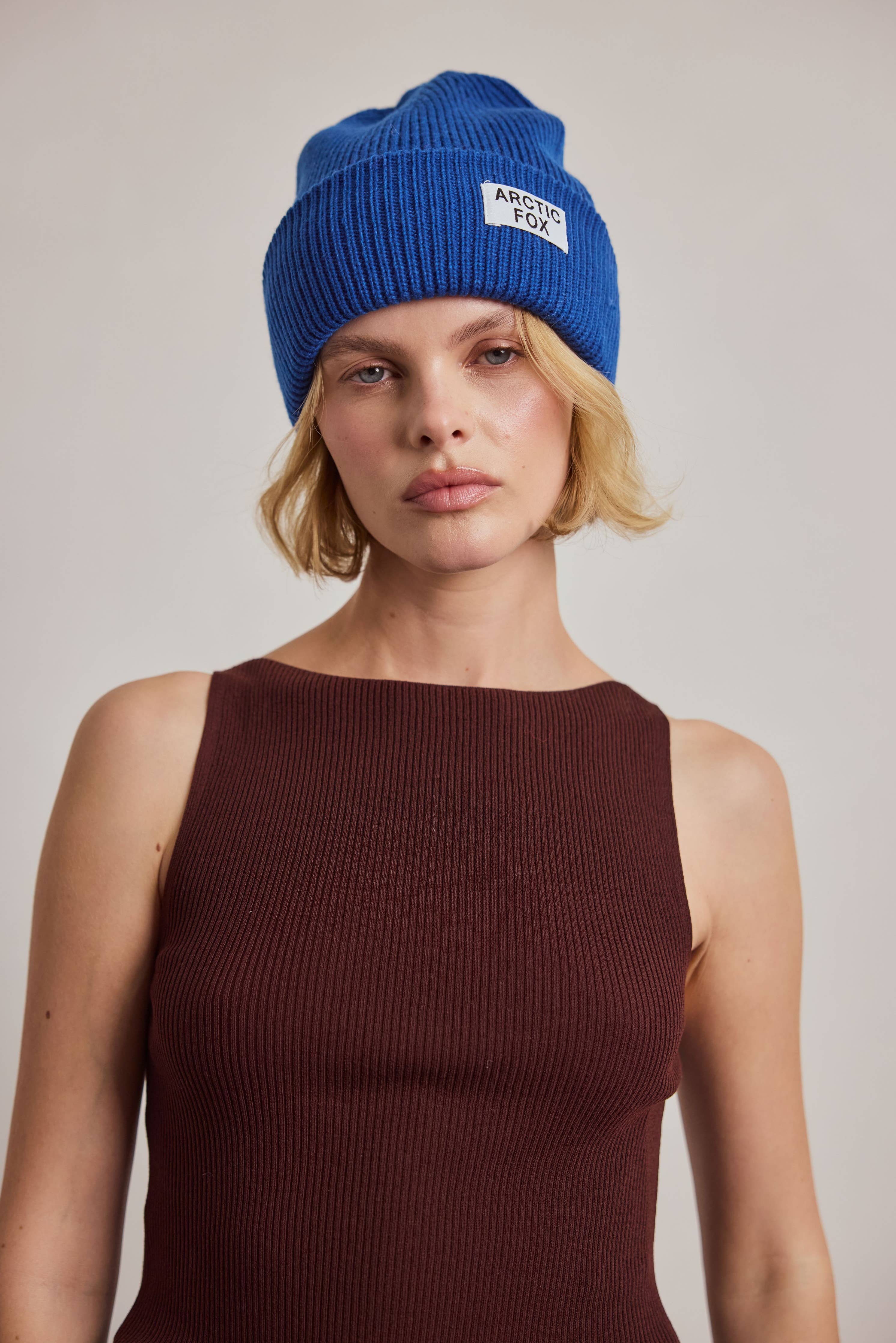 Arctic Fox & Co. -  Recycled Bottle Beanie | Ocean Blue