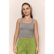 Blank Lab - Square Neck Tank | White