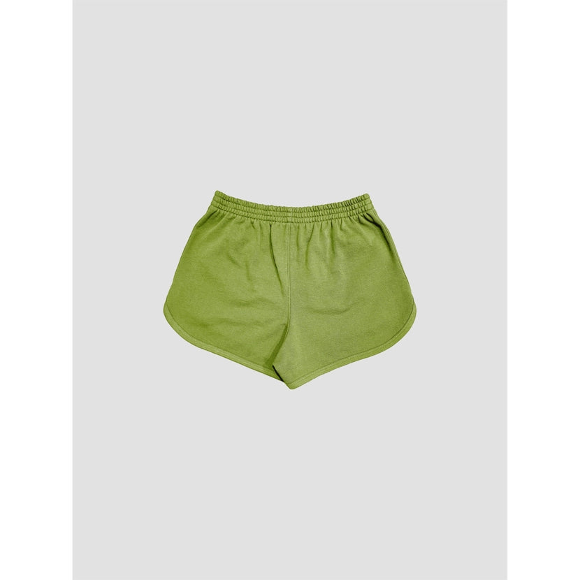 Blank Lab - Organic Cotton Terry Dolphin Shorts | Peridot