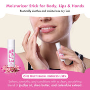 Zizia Botanicals - Giant All Balm Jumbo Stick | Rose