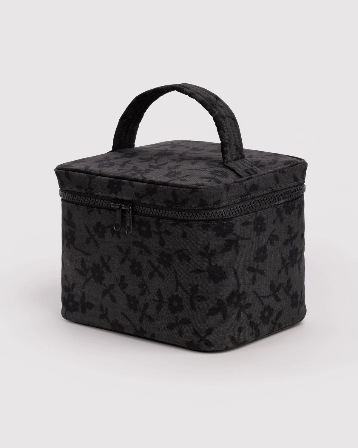 Baggu - Large Cosmetic Case | Charcoal Ditsy Floral